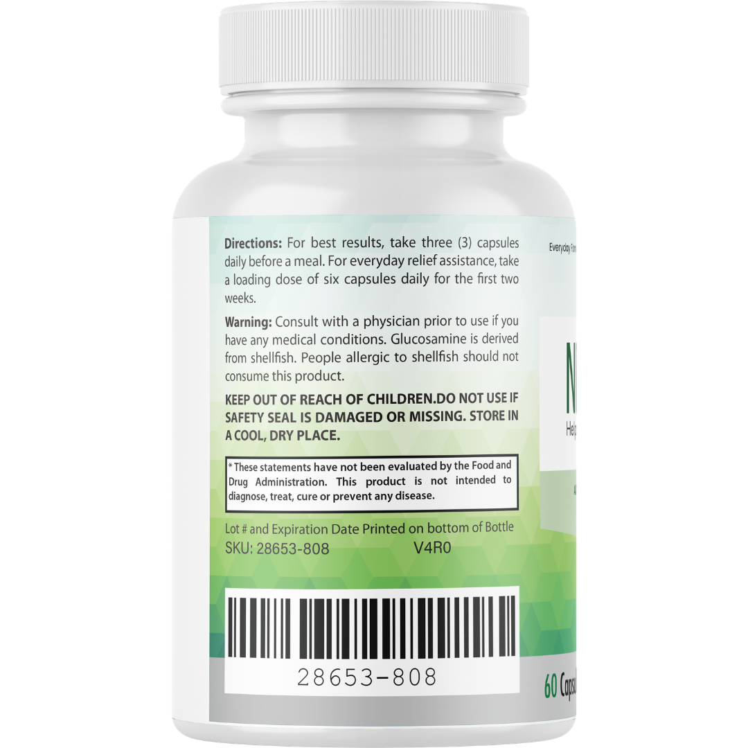Nervala Nerve Pain Relief Neuropathy Supplement 60 Capsules