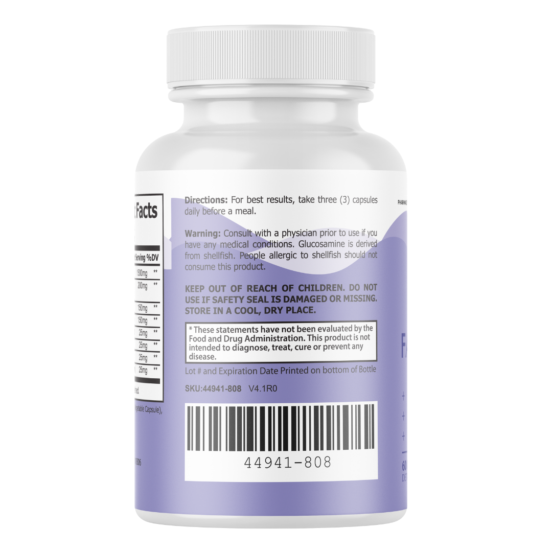 Flush Factor Plus Supports Mobility Flexibility & Enhance Strength 60 Capsules