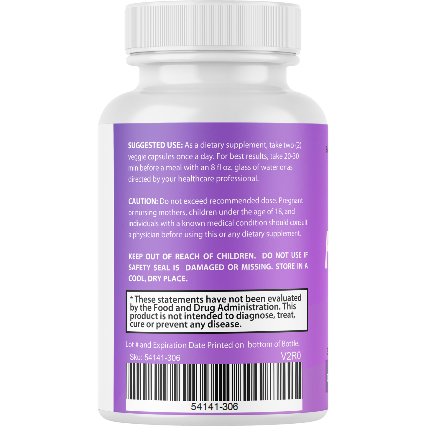 Herpesyl Immune Support Elderberry Zinc Vitamin C Probiotic Blend 60 Capsules