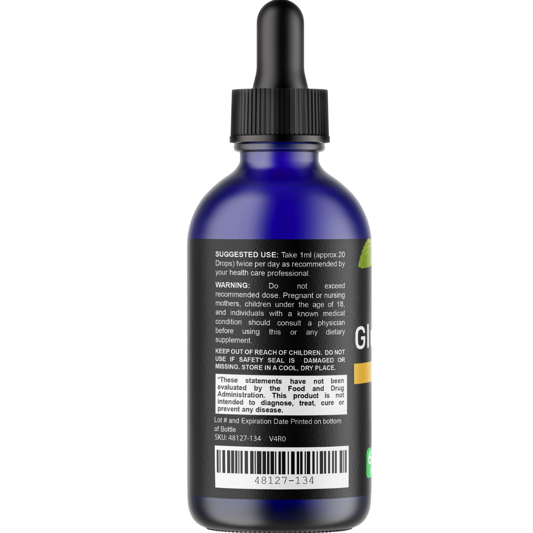 GlucoZen Drops, Support Healthy Blood Levels Formula 60ML