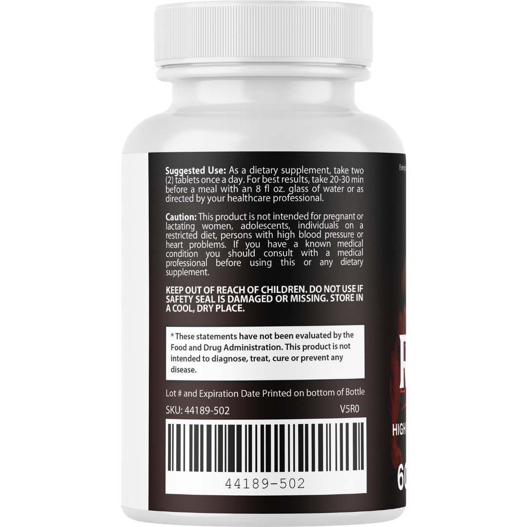RhinoxX High Performance Male Support Formula 60 Tablets