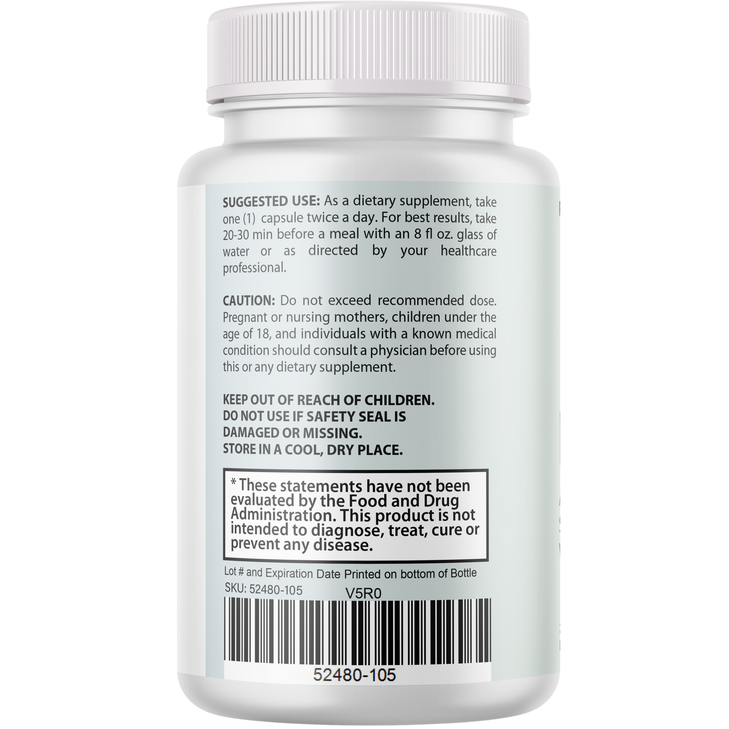 Burn Slim Weight Management Support, Fat Loss Supplement 60 Capsules