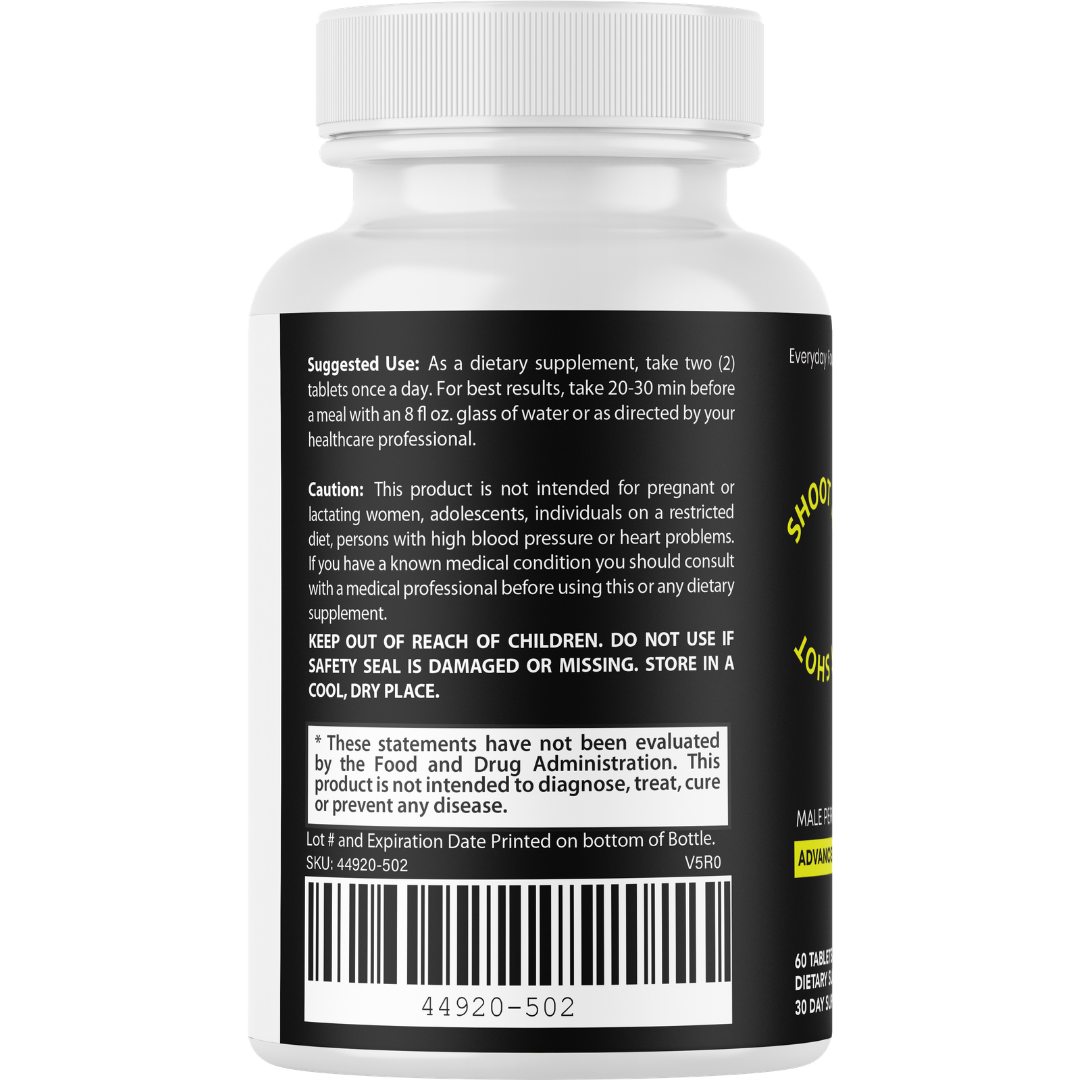 Titan Strength Male Performance Supplement 60 Tablets