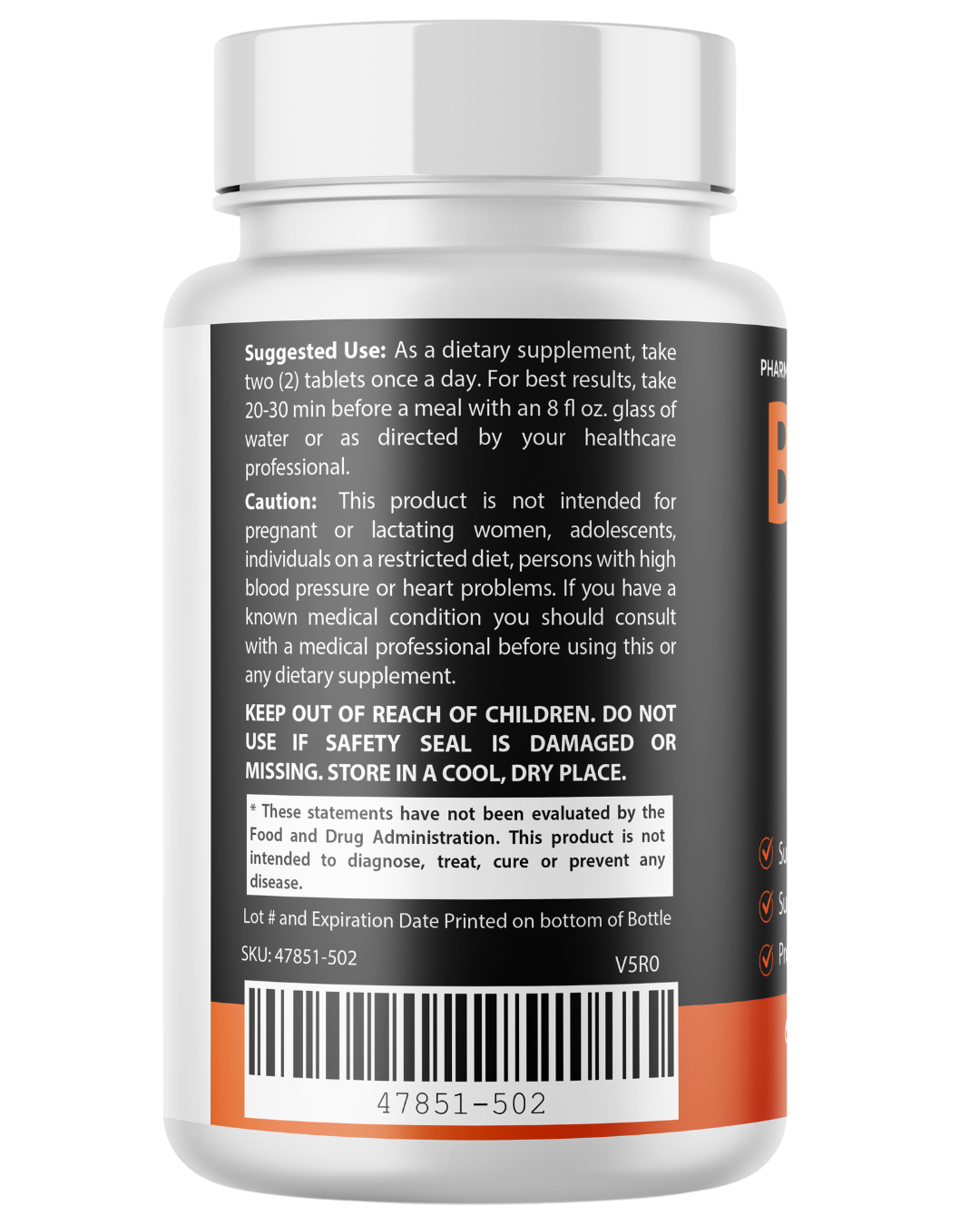 BioXCell Max Male Performance Supplement - 60 Tablets