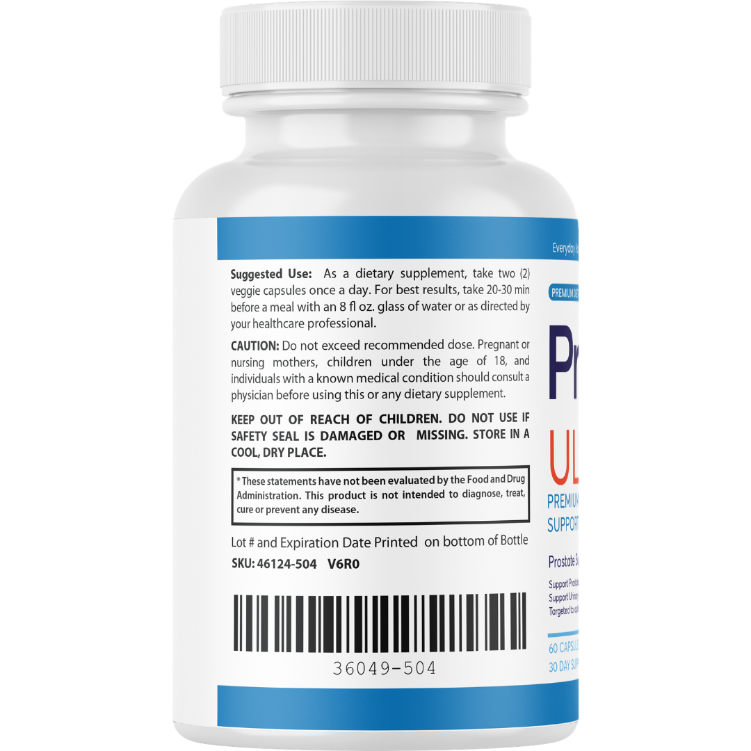 Prostate Ultra Premium Prostate Health Support Formula 60 Capsules