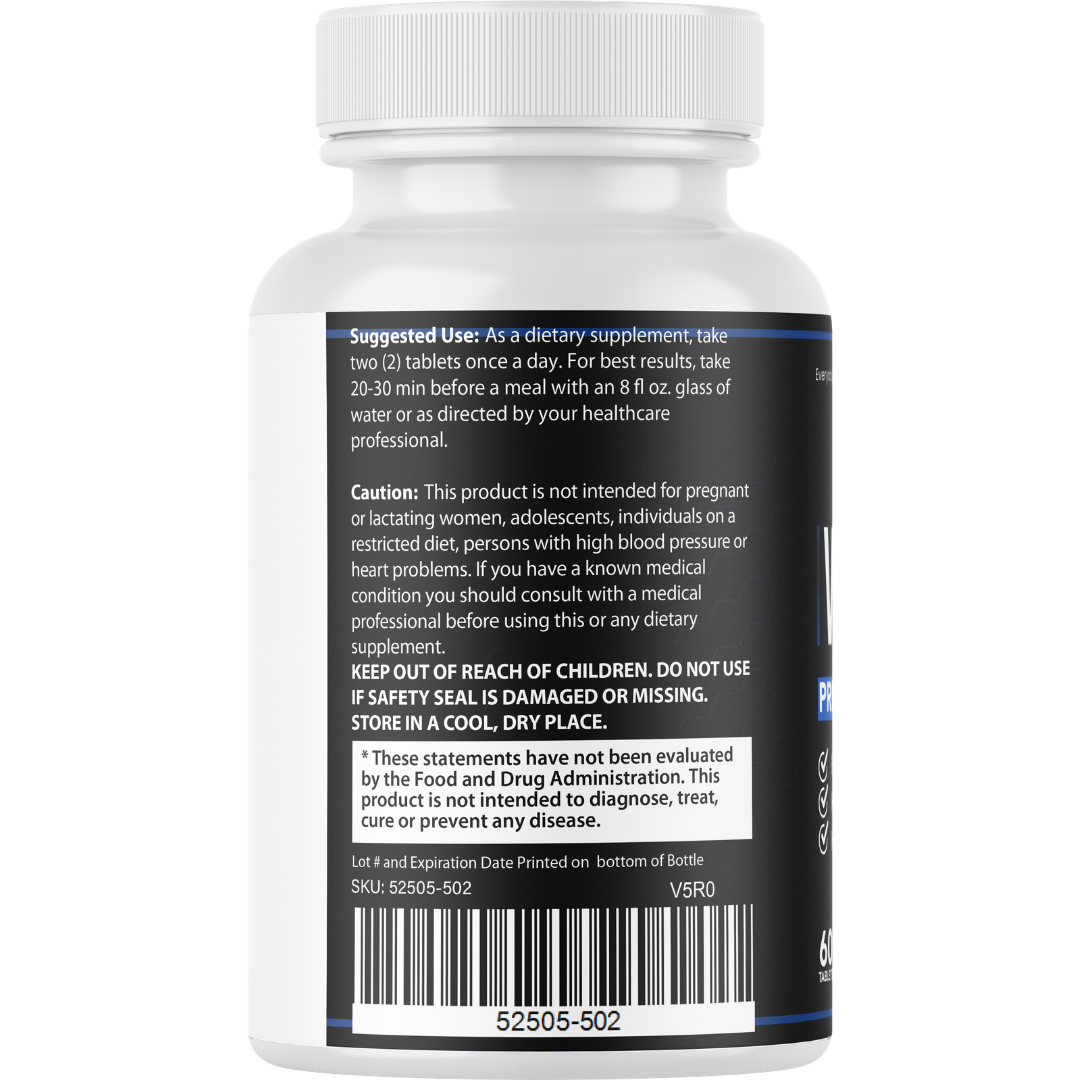 Vapofil Male Endurance and Stamina Support Supplement 60 Tablets