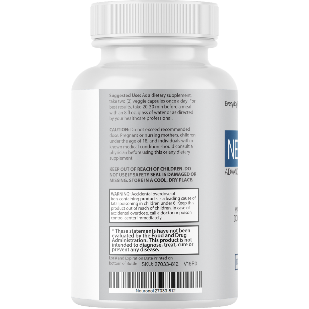 Neuronol Maximum Strength Cognitive Health Support 60 Capsules