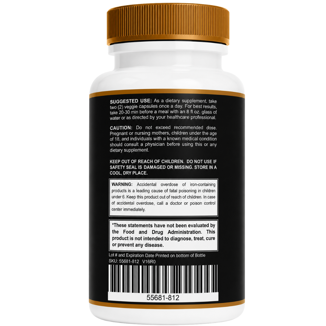 IQ Honey (5 Pack) Premium Brain Health Formula with Vitamins, Minerals, DMAE, Bacopa, Green Tea Extract & Phosphatidylserine, Dietary Supplement