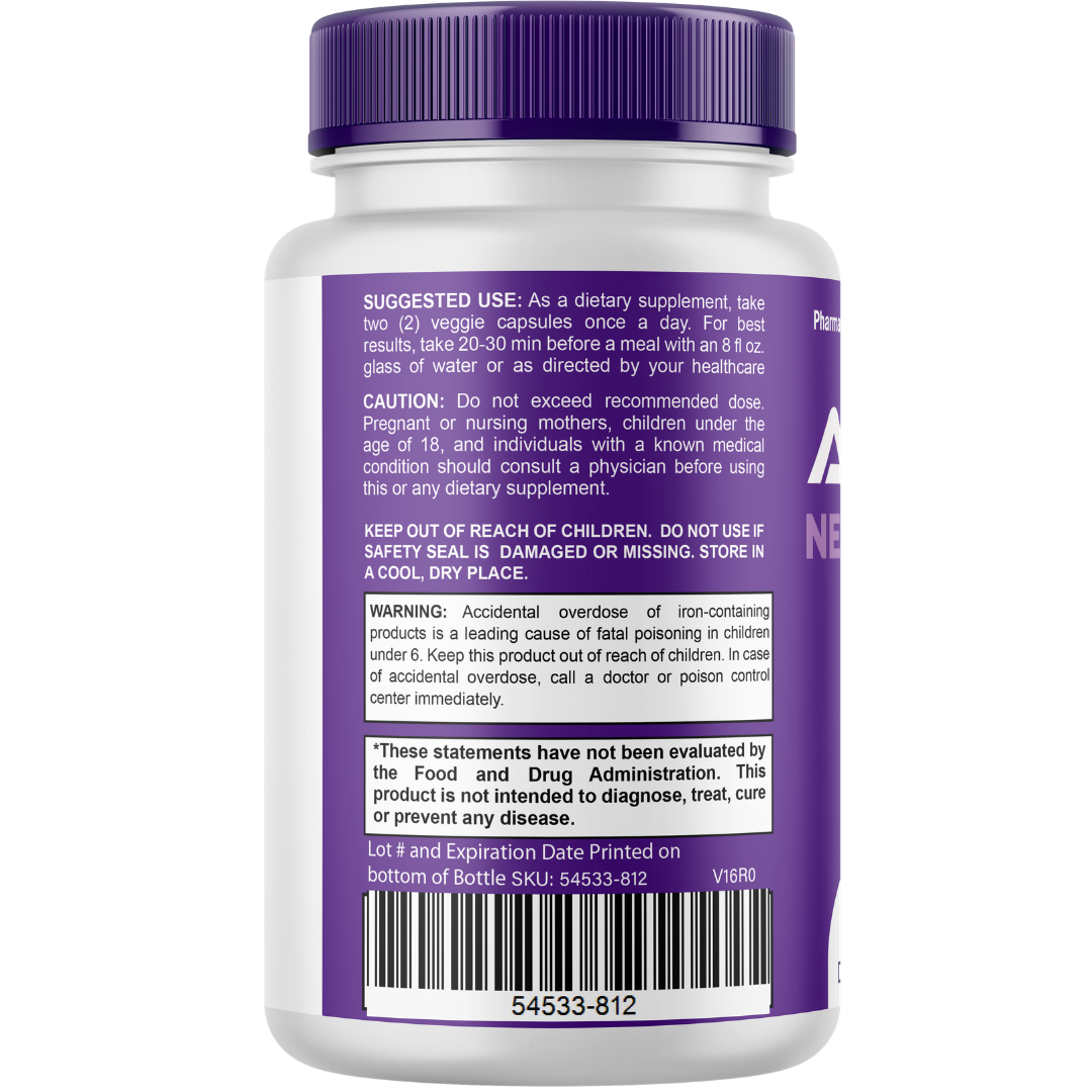 Apex Neuro Elite Brain Health Support Supplement 60 Capsules