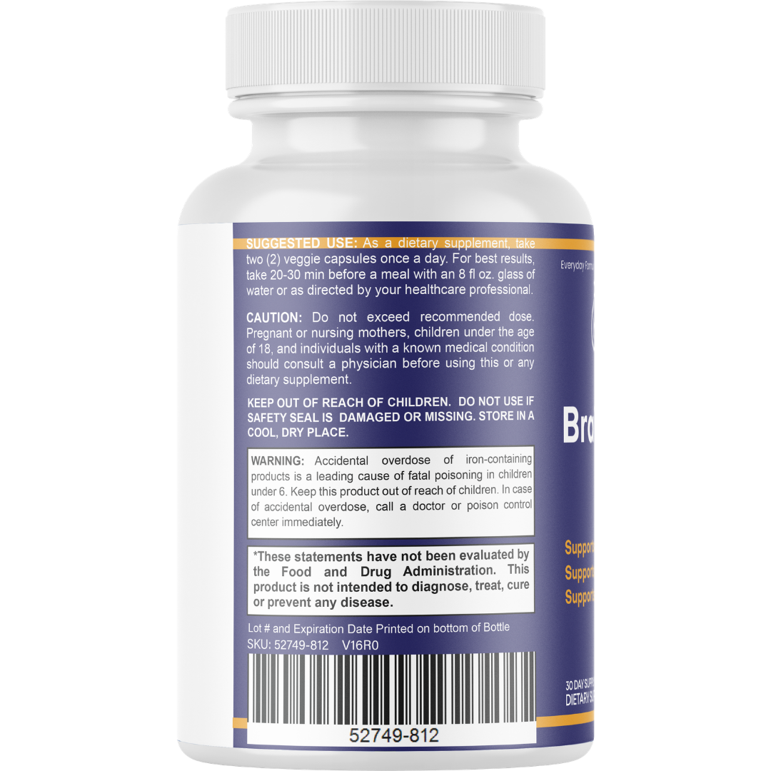 BrainXCell Brain Health Support Formula 60 Capsules