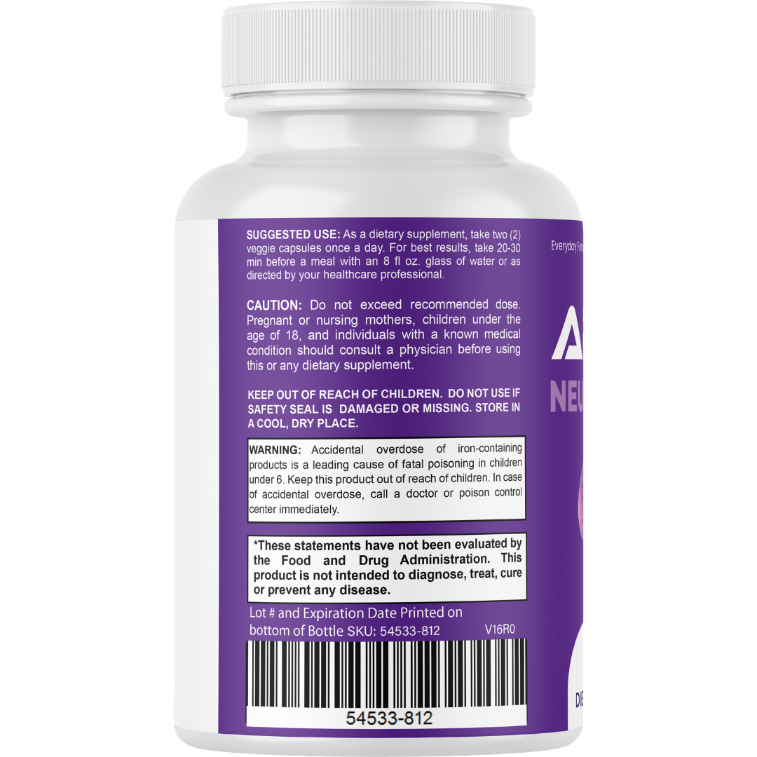 Apex Neuro Elite Brain Health Support Supplement 60 Capsules