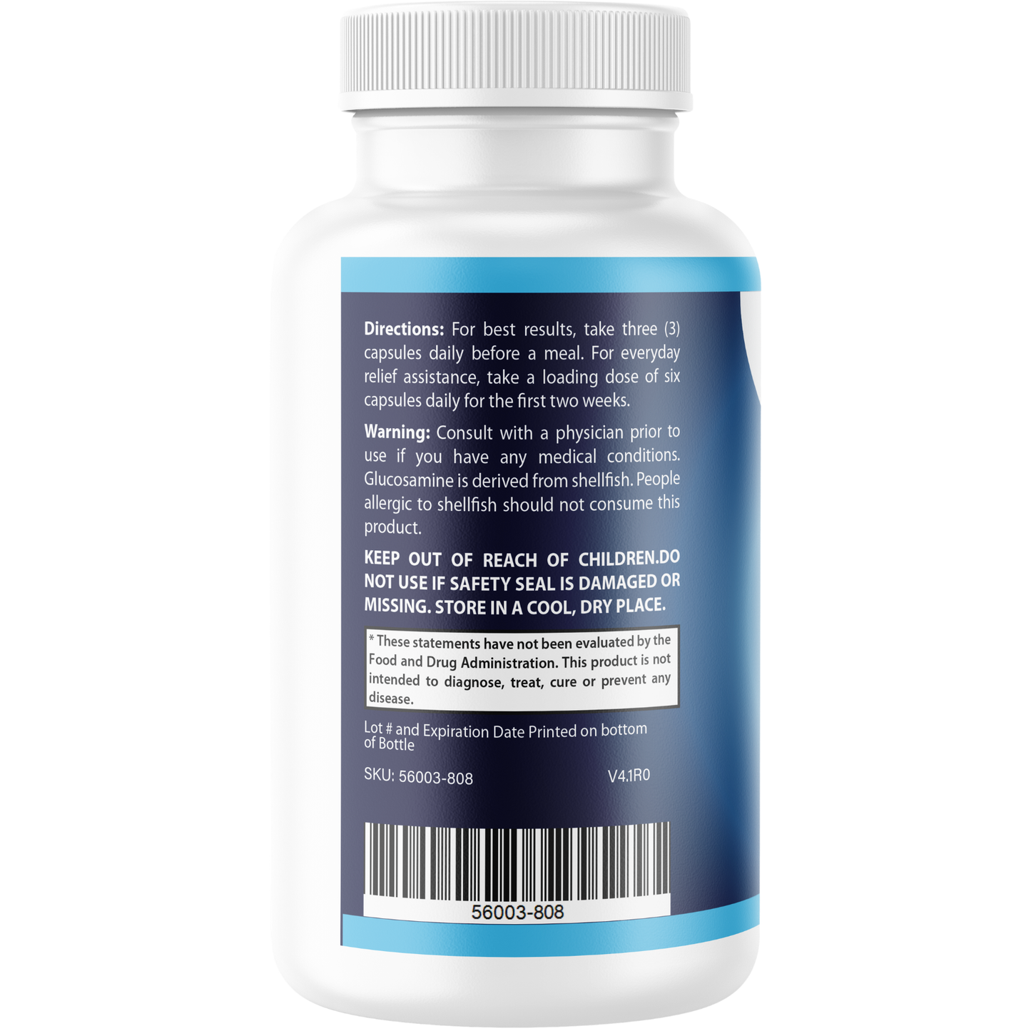 Vita Move Advanced (3 Pack) Joint Support Supplement – Glucosamine Sulfate 1500mg with Boswellia, Turmeric, Chondroitin, MSM & Bromelain – Mobility & Cartilage Formula