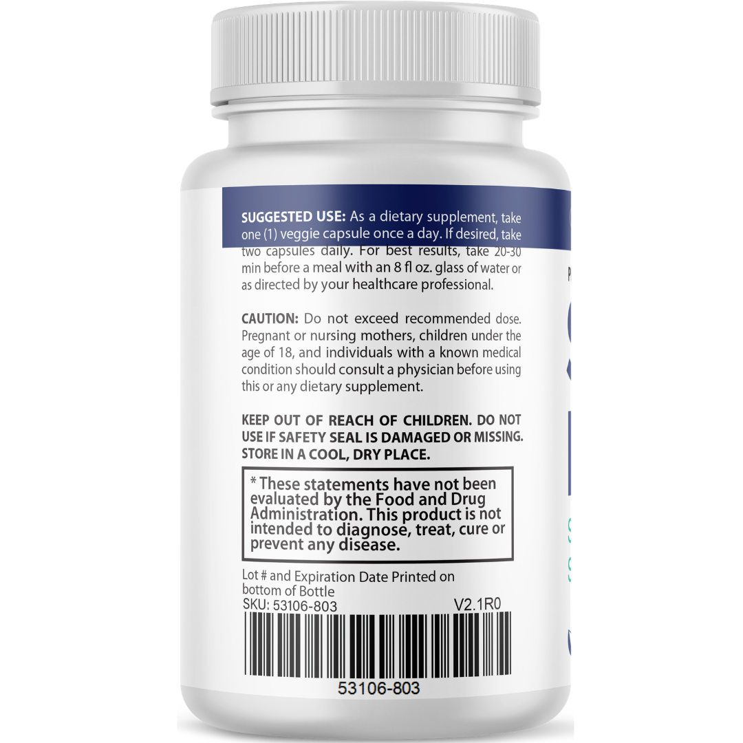 Sugar Fix Healthy Blood Sugar Support, Blood Sugar Formula 60 Capsules