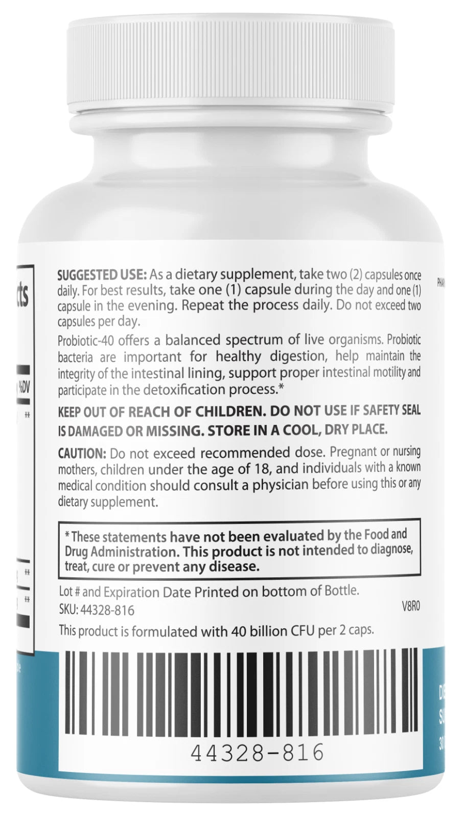 Purdentix Oral Probiotic Support Healthy Teeth and Gums 60 Capsules