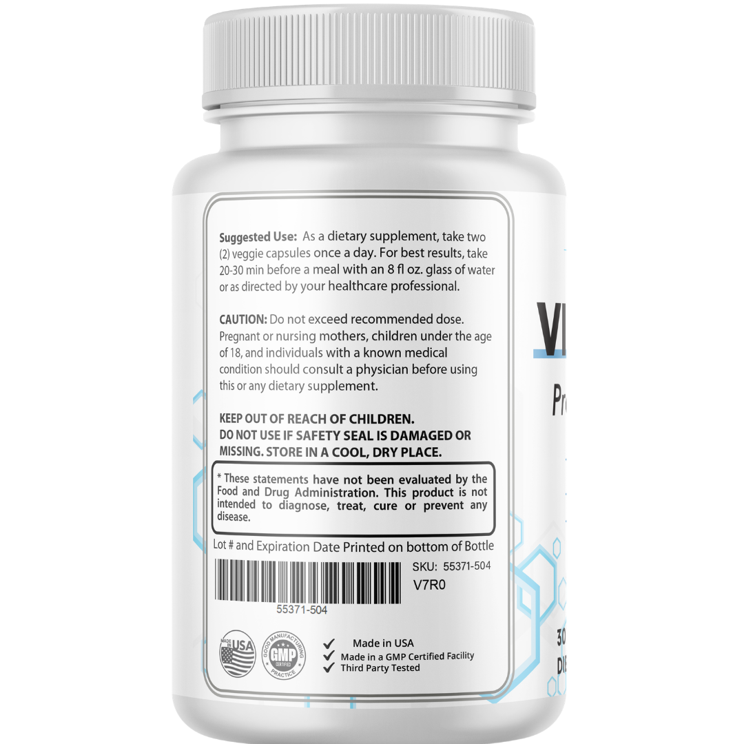 VitalFlow Prostate Support Supplement - 12 Bottle