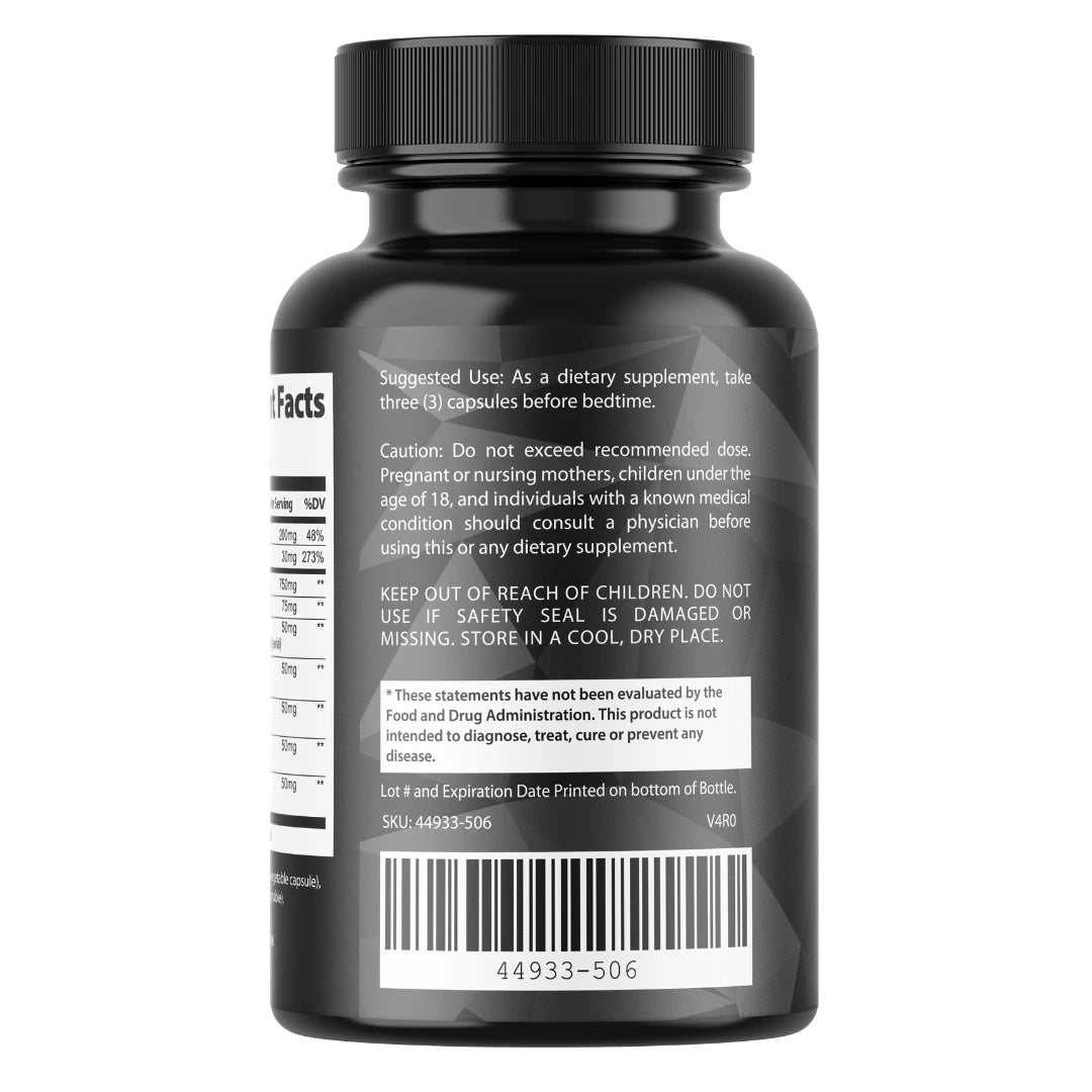 Vaso Manix Male Performance Supplement, Stamina Support 90 Capsules