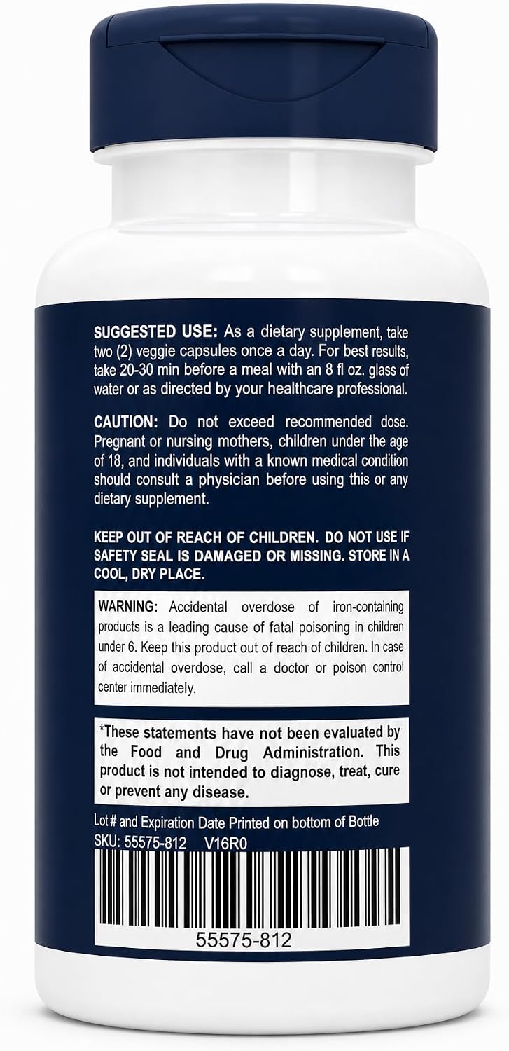 Dopamine Brain Food | Dopamine Supplement (6-Pack) Mood Balance, Focus Memory Motivation Energy Support | Cognitive Health & Mental Drive, Vegan Capsules