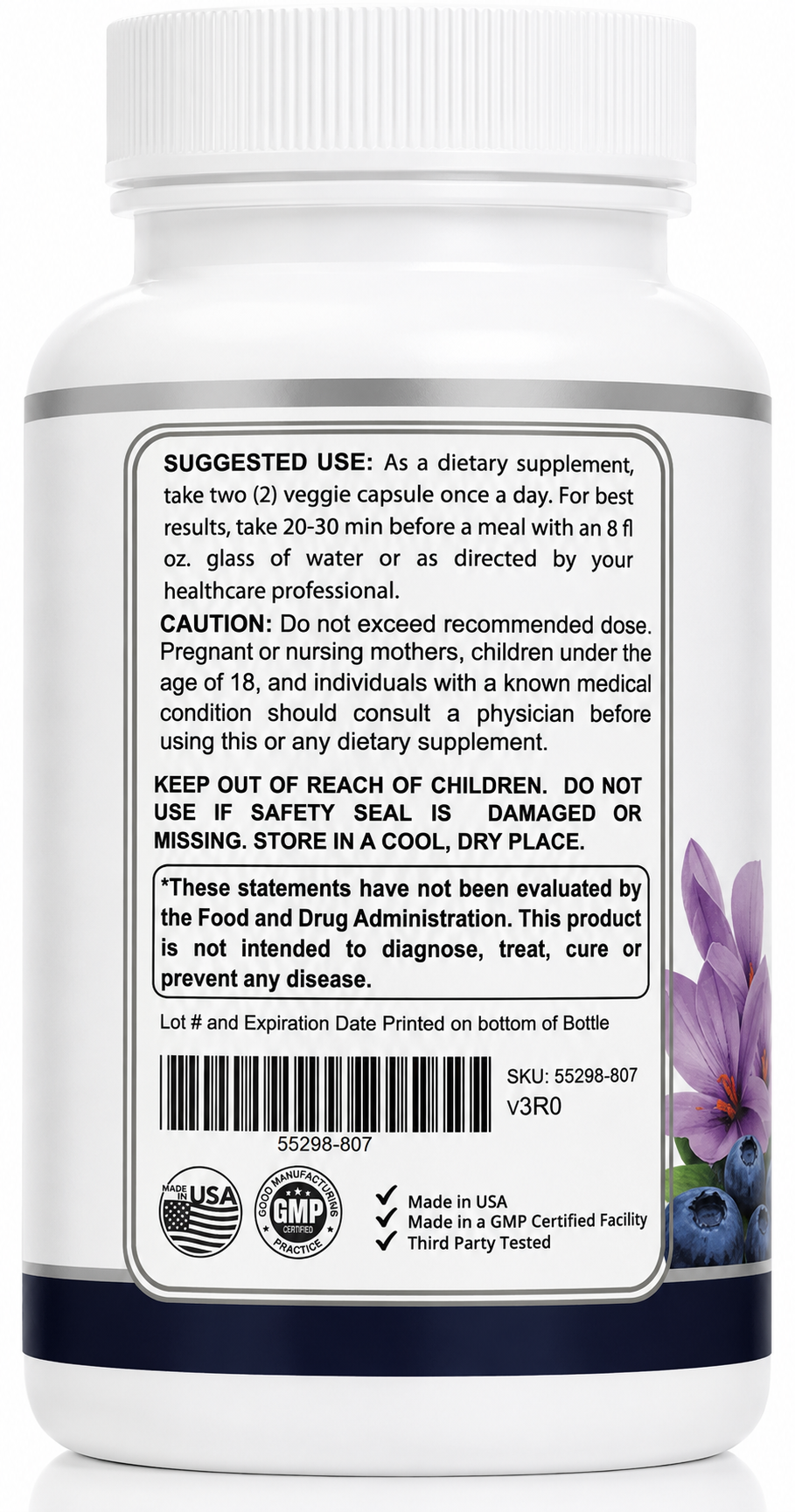 Neurobella Premium Eye Supplement - 60 capsules