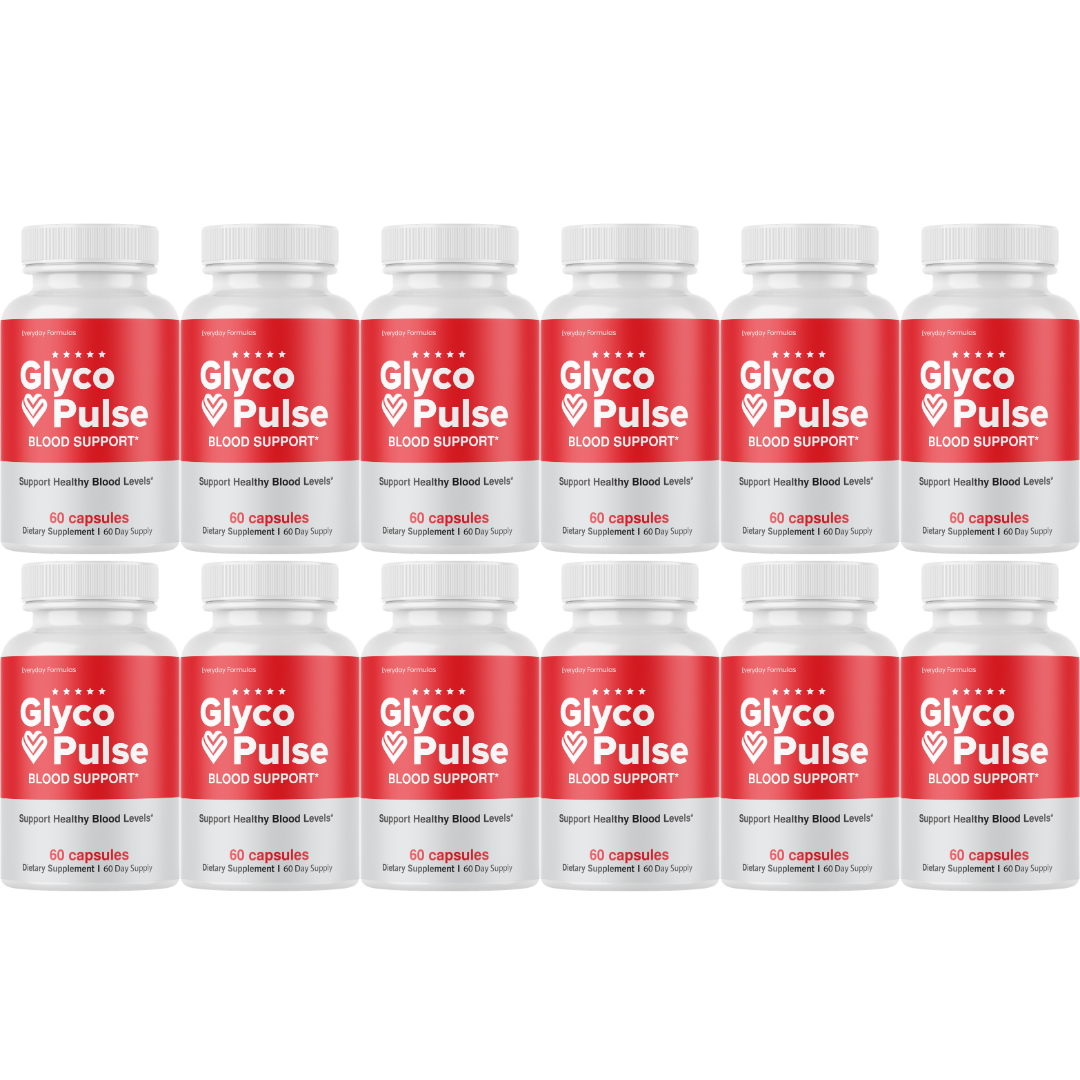 Glyco Pulse Blood Sugar Support Supplement Metabolism & Energy 60 Capsules