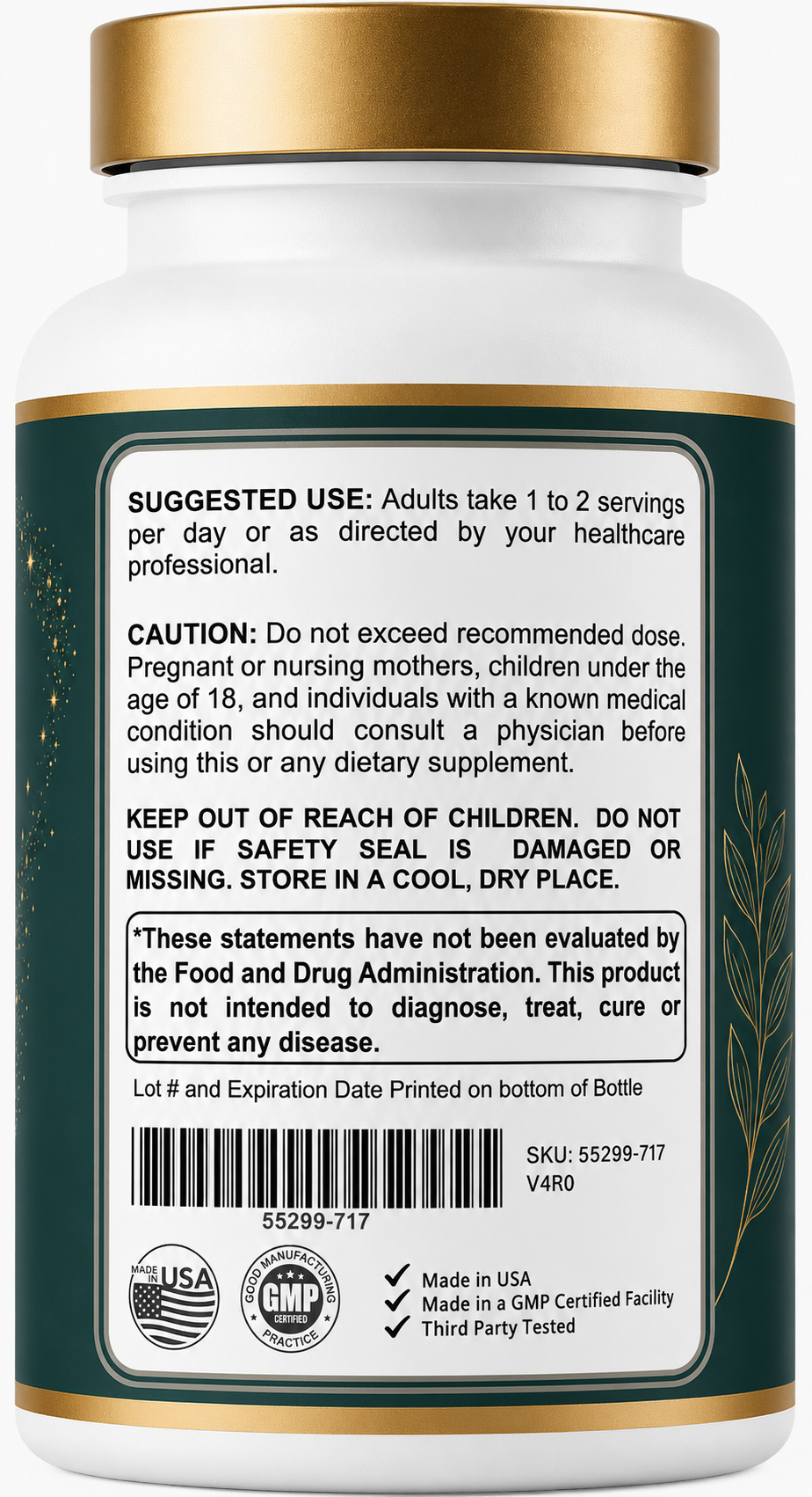 Claranova Labs Elastin Peptides - 90 Capsules