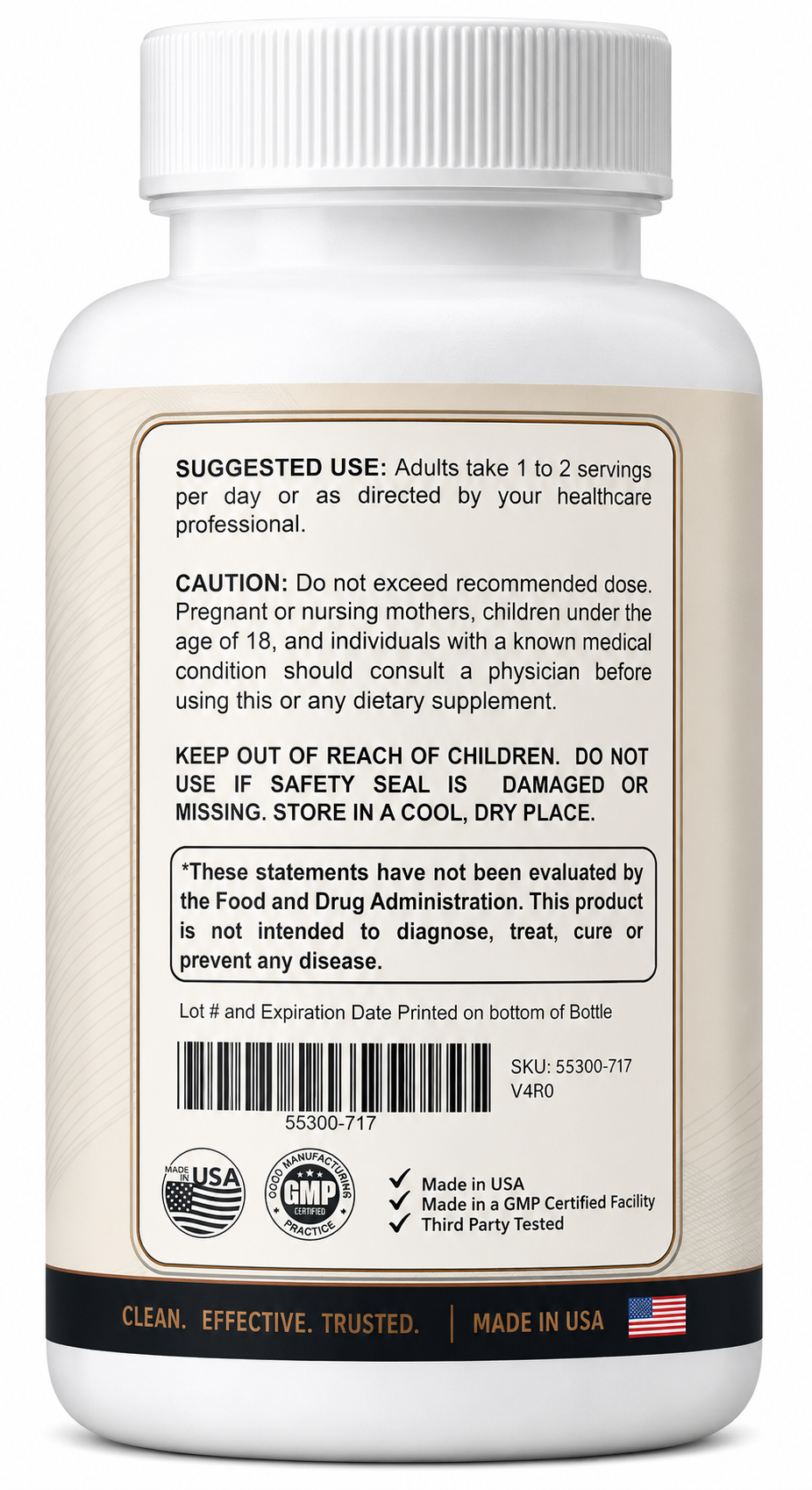 Naturonel Advanced Peptide Recovery & Growth - 90 Capsules