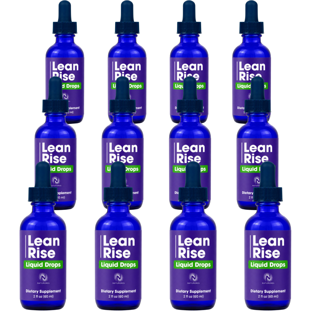 Lean Rise Liquid Drops – Daily Wellness Formula with L-Arginine, L-Glutamine & L-Tryptophan, Lemon Flavor