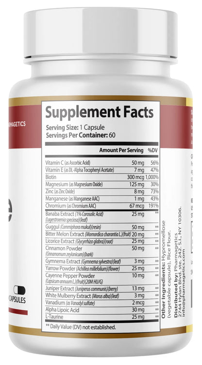 Guardian Botanicals Blood Balance Supplement, Healthy Blood Formula 60 Capsules