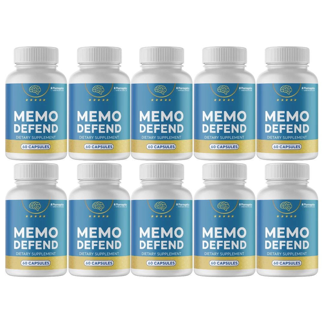 Memo Defend Brain Health Supplement - 60 Capsules