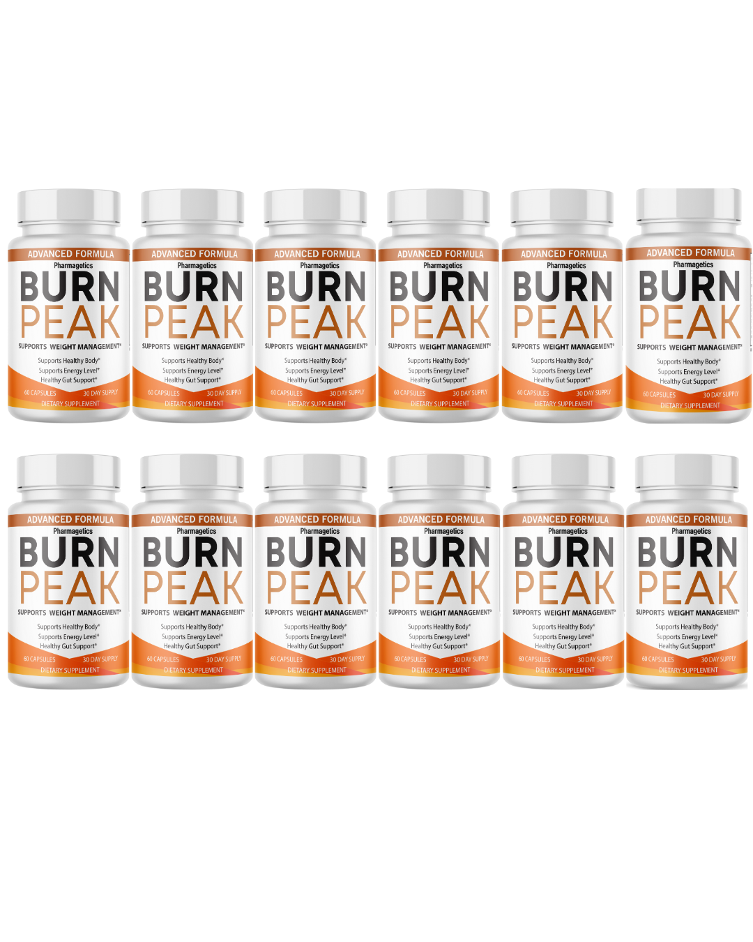 Burn Peak for Advanced Weight Loss, BurnPeak Fat-Burner Formula 60 Capsules