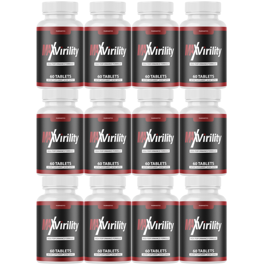 Max Virility Male Performance Support Supplement 60 Tablets
