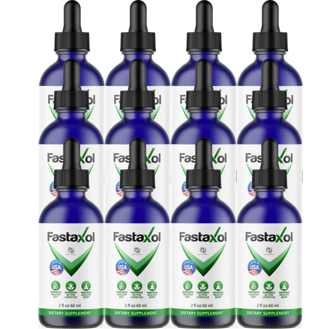 FasfaXol Advanced Liquid Formula (12 Pack) – Amino Acid Blend with L-Arginine HCl, L-Glutamine & L-Tryptophan