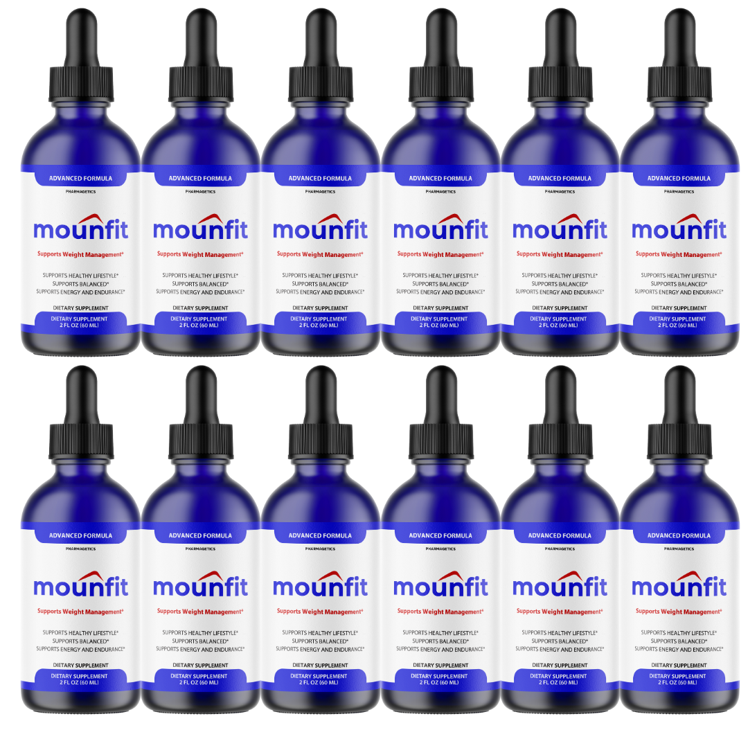 Mounfit Weight Loss Drops, Fat Burning Supplement Formula 60ML