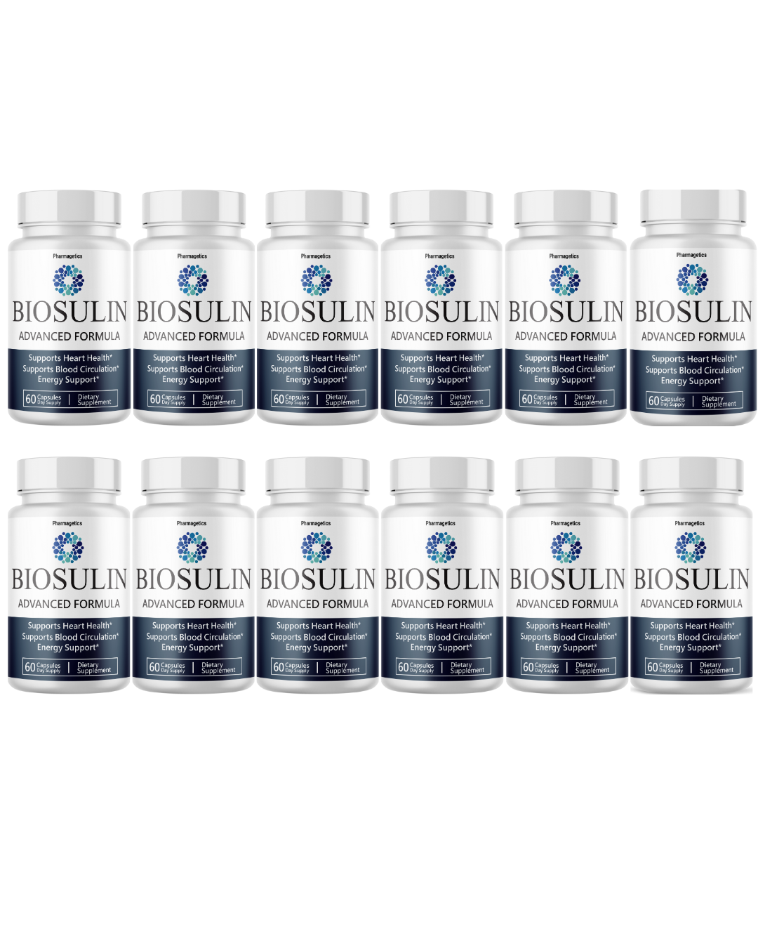 Biosulin Advanced Formula for Heart Health Support - 60 Capsules