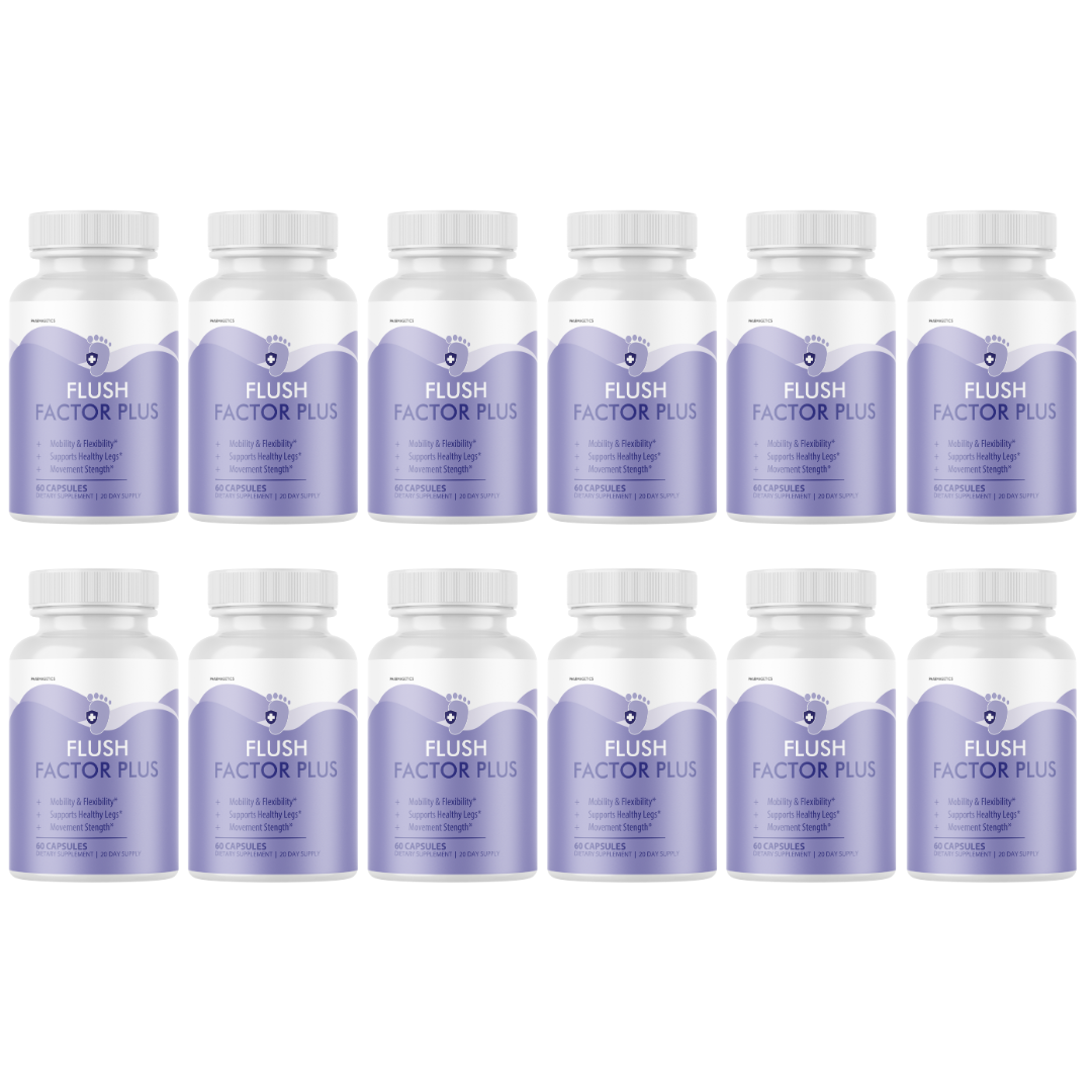 Flush Factor Plus Supports Mobility Flexibility & Enhance Strength 60 Capsules
