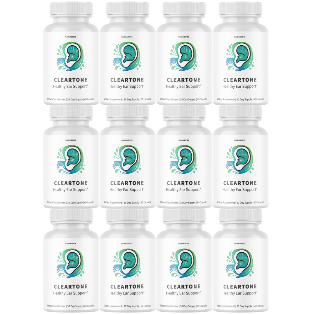 Cleartone Hearing Relief Capsules, Pills for Tinnitus Support 60 Capsules