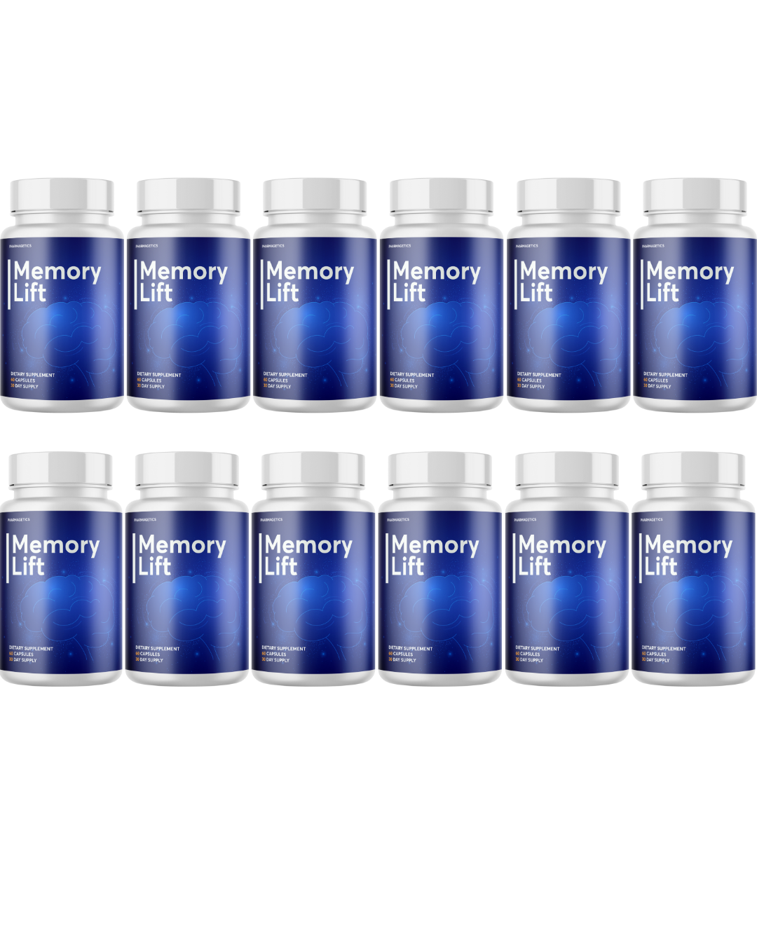 Memory Lift Brain Health Support Supplement 60 Capsules