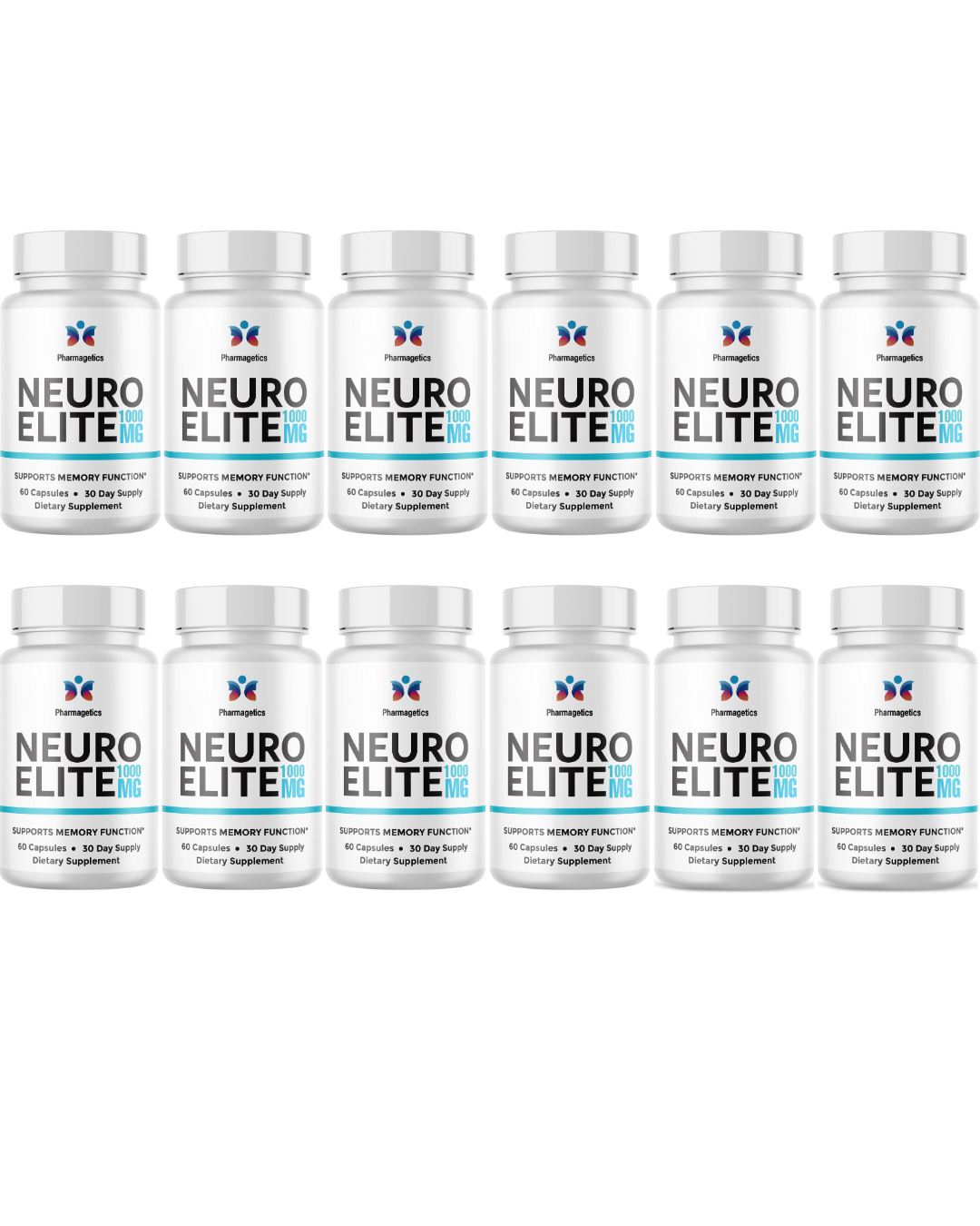 Neuro Elite 1000MG Cognitive & Brain Health Support Supplement 60 Capsules