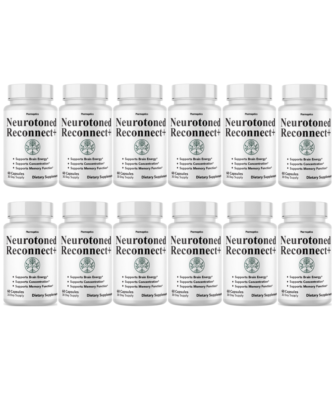 Neurotoned Reconnect+  Brain Health & Concentration Support 60 Capsules