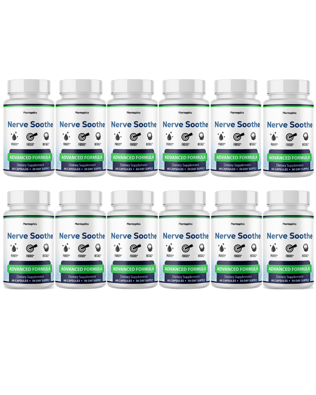 Nerve Soothe - Nerve Health Support, Brain Health Supplement 60 Capsules