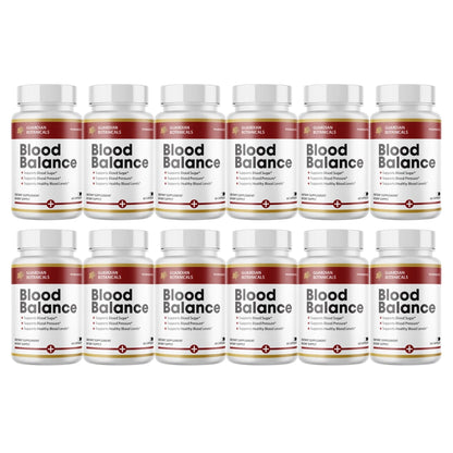 Guardian Botanicals Blood Balance Supplement, Healthy Blood Formula 60 Capsules