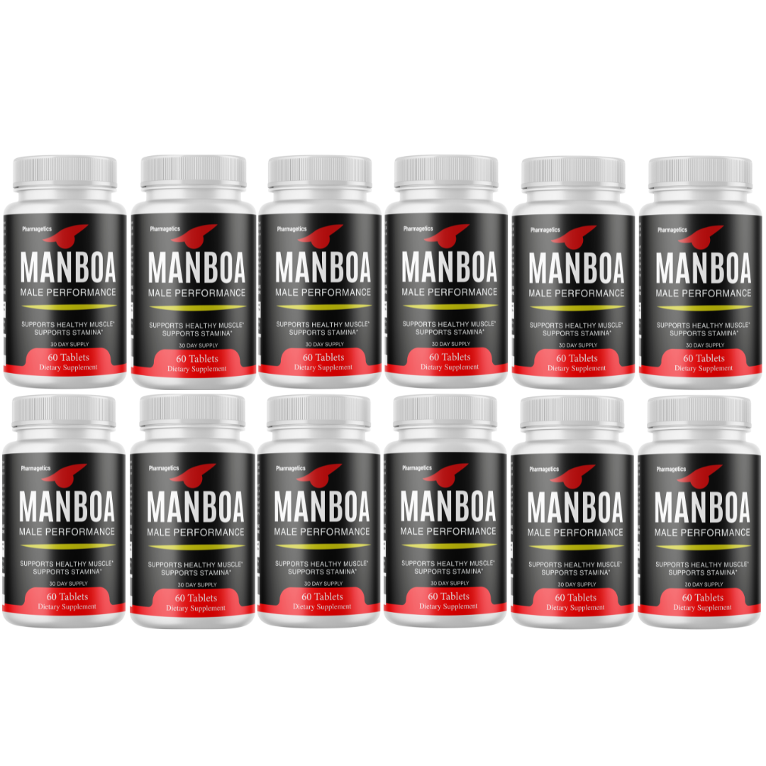 Manboa Male Performance Supplement, Stamina Support 60 Tablets