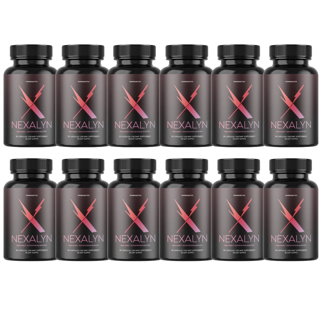Nexalyn Pills for Men Advanced Formula - Nexa Lyn Male Support 90 Capsules