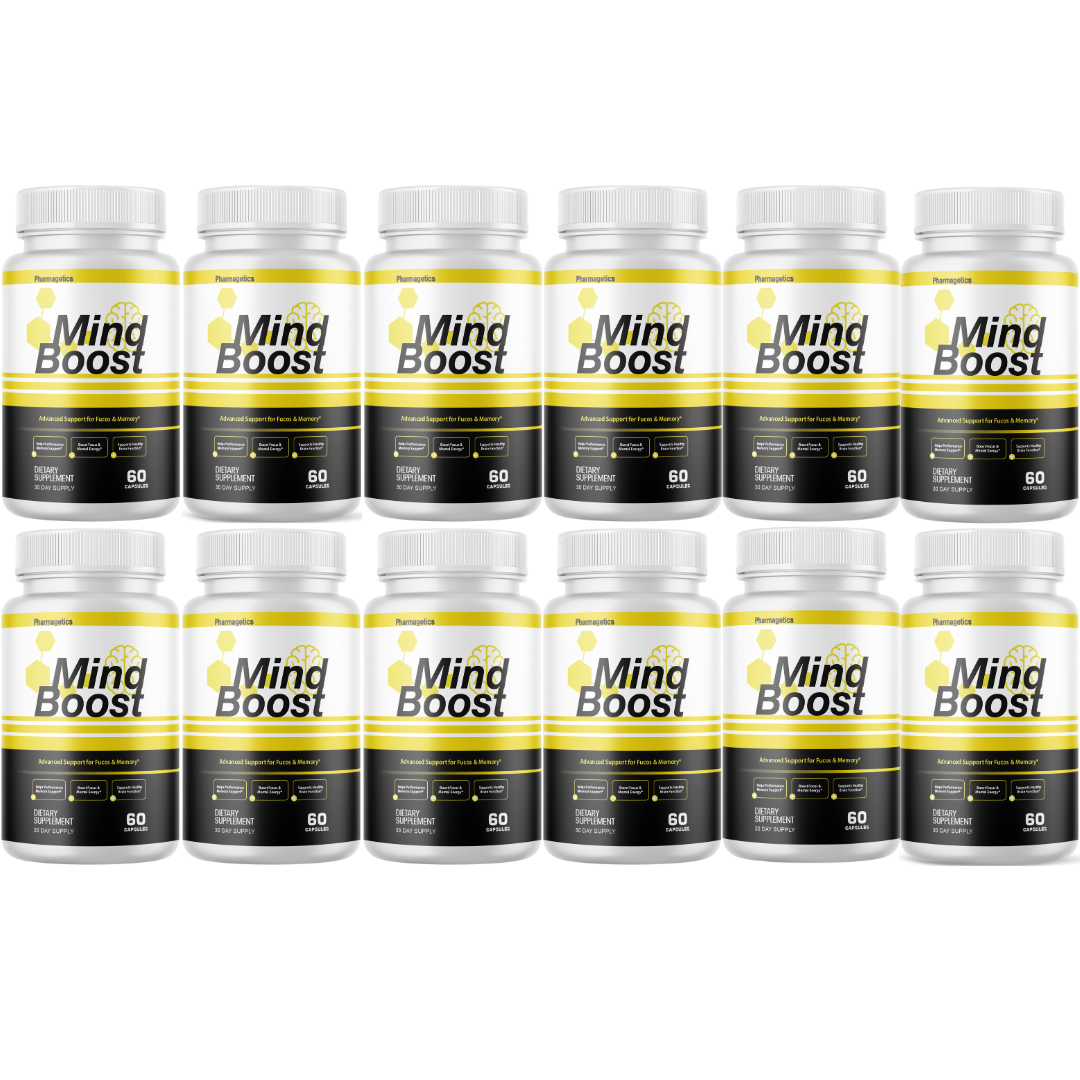 Mind Boost Brain Health Support Supplement 60 Capsules