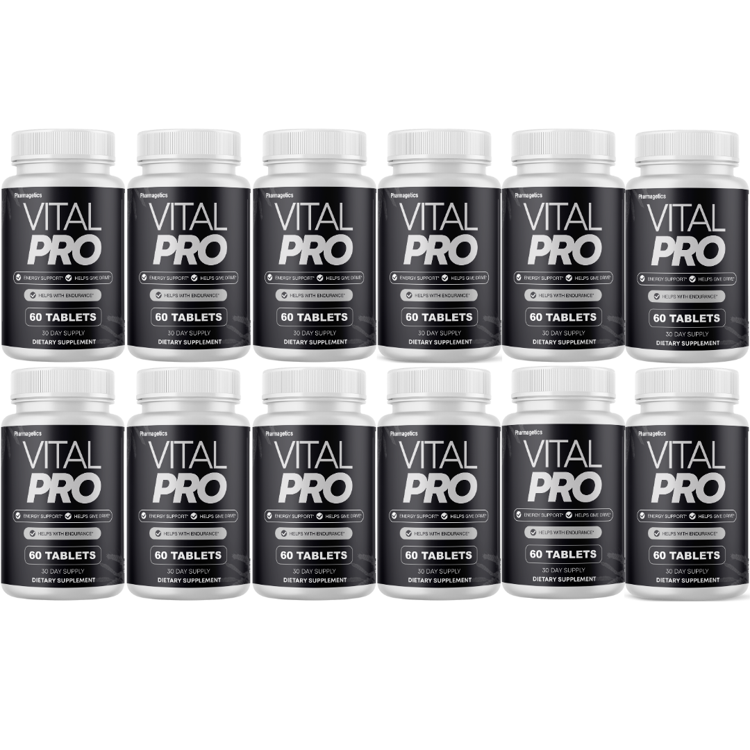 Vital Pro Male Performance and Energy Support Supplement 60 Tablets