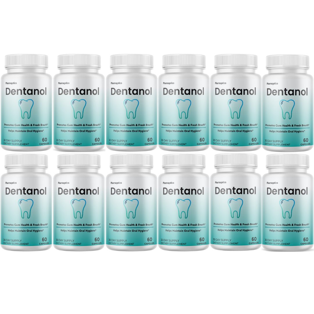 Dentanol Gum Health Supplement, Oral Health Support 60 Capsules