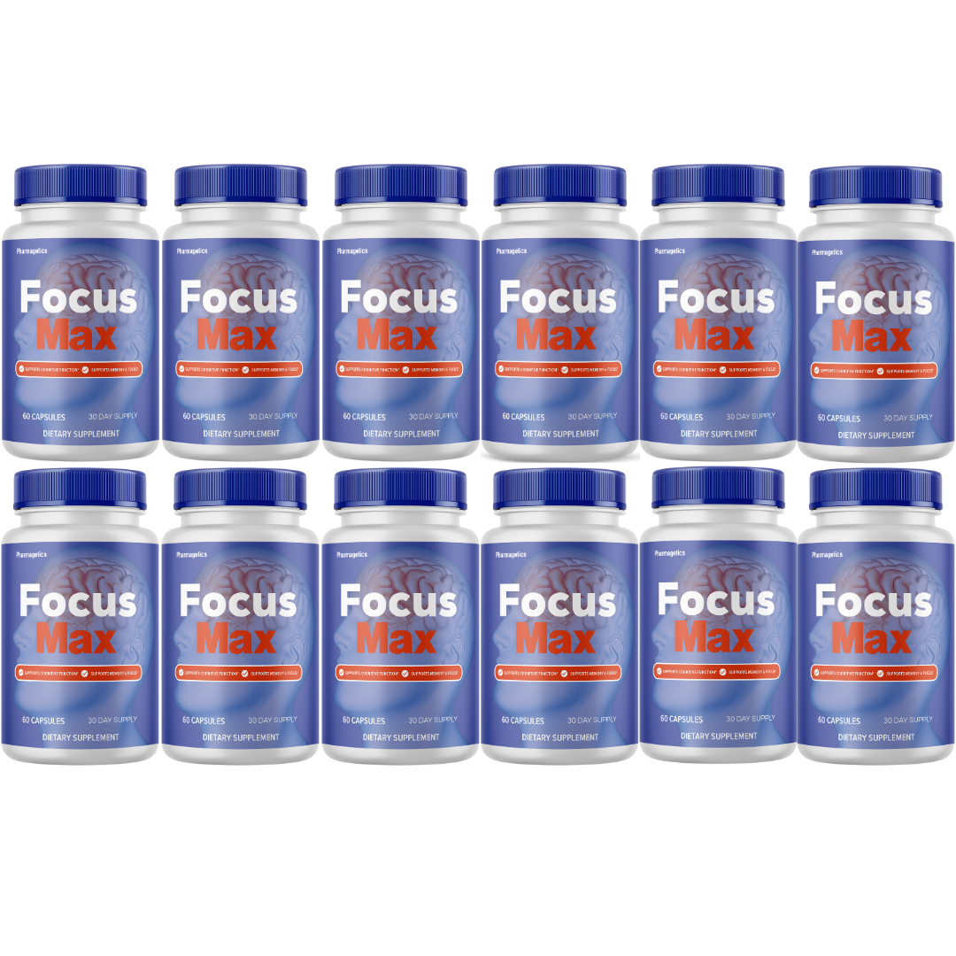FocusMax Advanced Mind Memory & Cognitive Support 60 Capsules