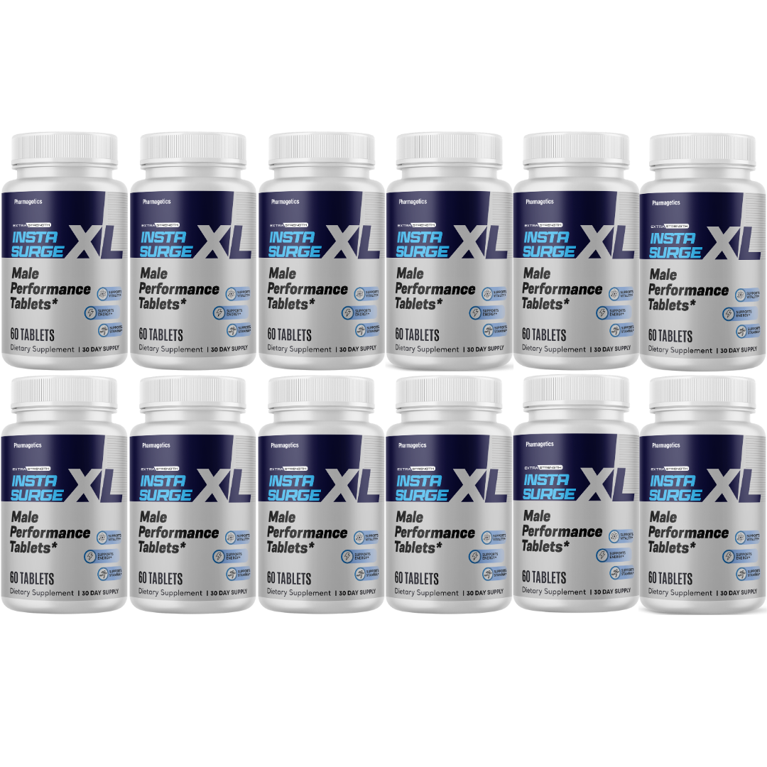 Insta SurgeXL Male Performance Supplement, Stamina Support 60 Tablets