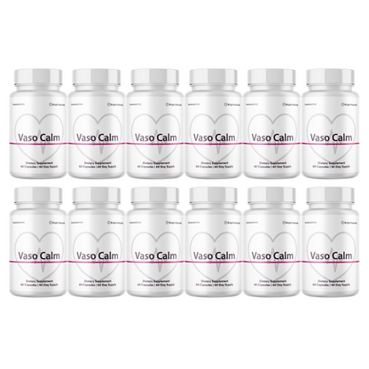 Vaso Calm  Healthy Blood Balance Supplement 60 Capsules
