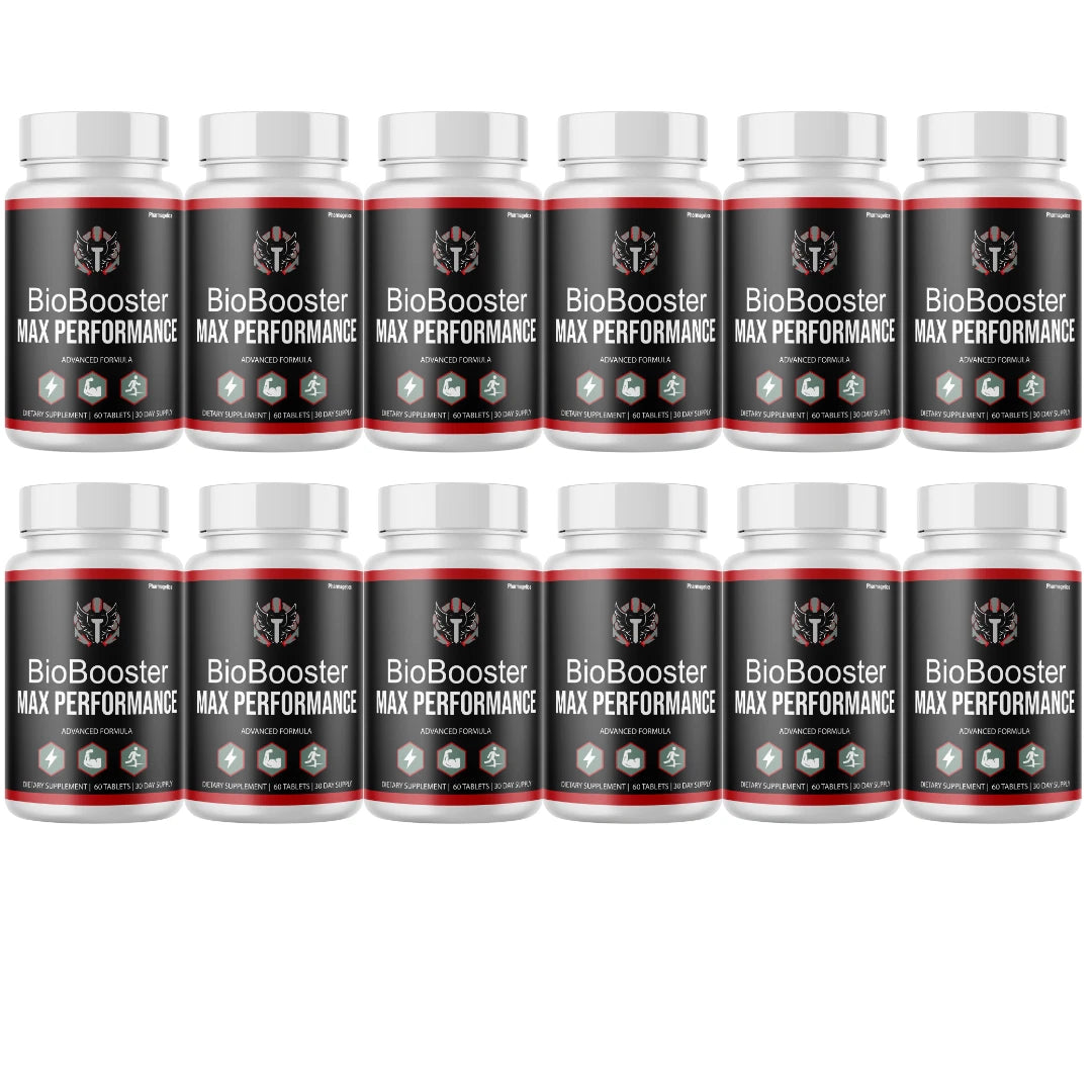 BioBooster Max Performance Male Health Support - 60 Tablets