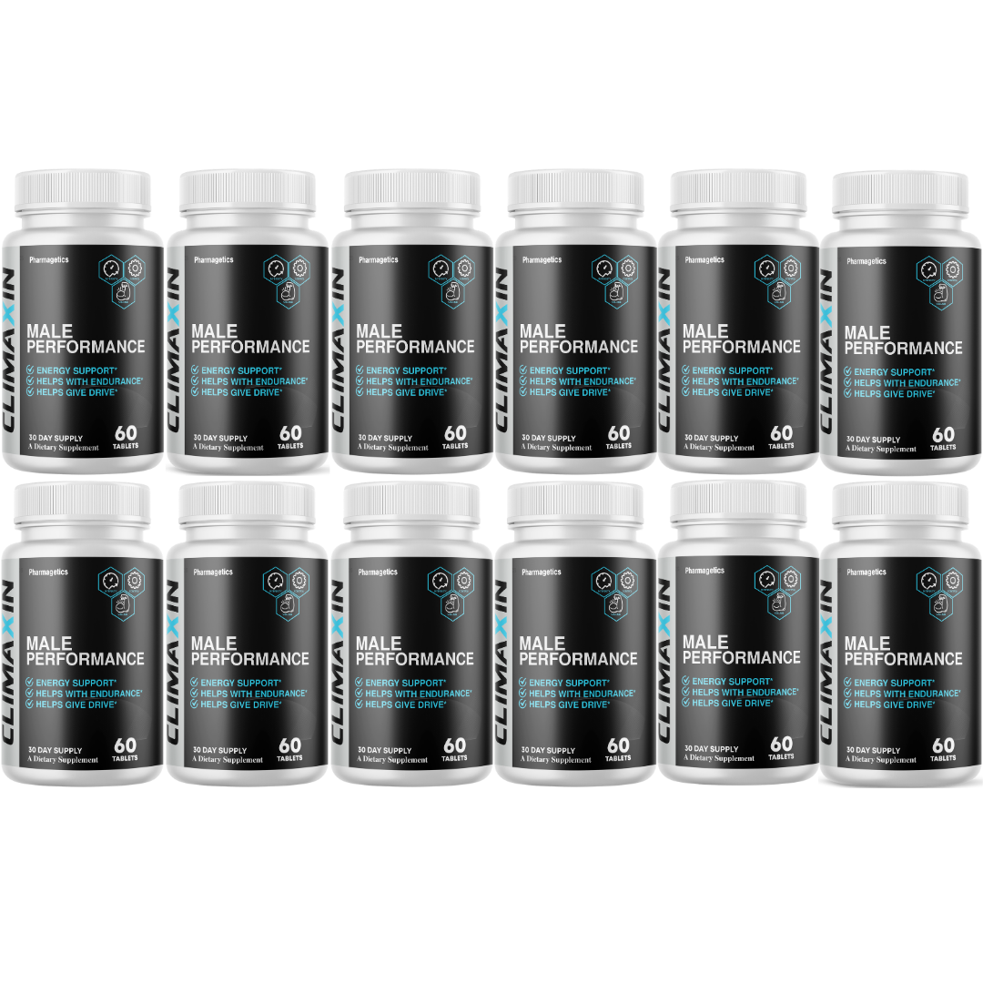 Climaxin Male Performance Support, Energy Support Formula 60 Tablets